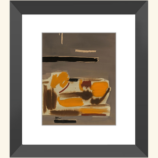 Untitled Oil & Gouache On Paper Print, 1959-1963
