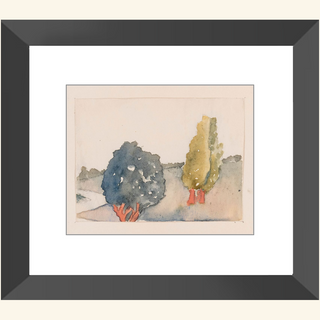 Three Trees Print, 1909