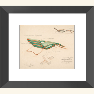 Green Chaise Print, 1945