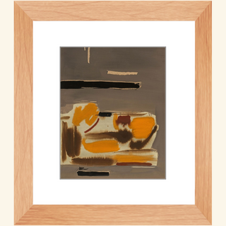 Untitled Oil & Gouache On Paper Print, 1959-1963