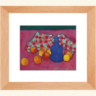 Blue Vase with Oranges Print, 1908