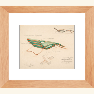 Green Chaise Print, 1945