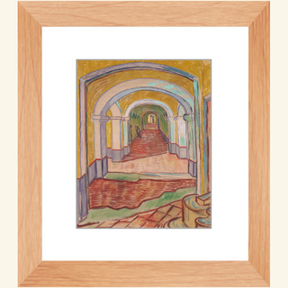 Corridor in the Asylum Print, 1889