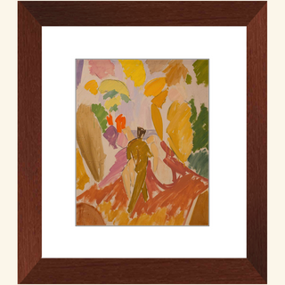 Faun & Nymph Print, 1941