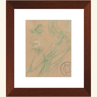 Portrait of Painter Jan Toorop Print, 1874-1925