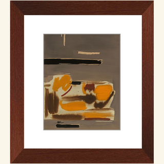 Untitled Oil & Gouache On Paper Print, 1959-1963