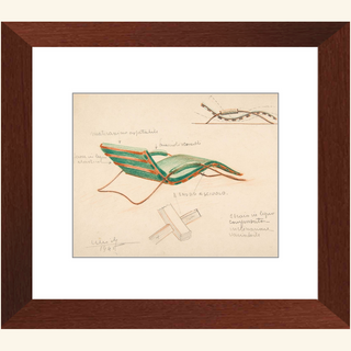 Green Chaise Print, 1945