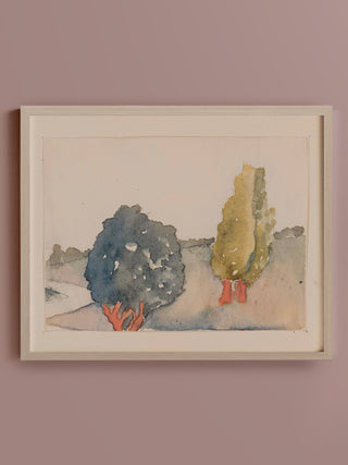 Three Trees Print, 1909