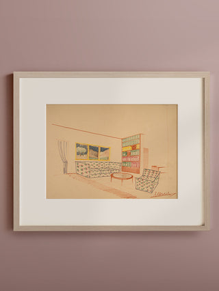 Living Room I Print, 1939