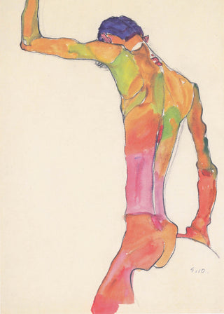 Male Nude Print, 1910