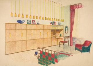Living Room II Print, 1944
