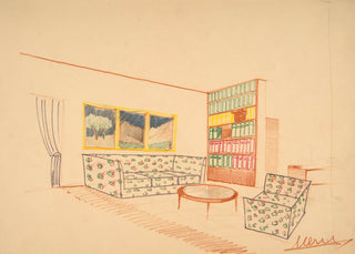 Living Room I Print, 1939