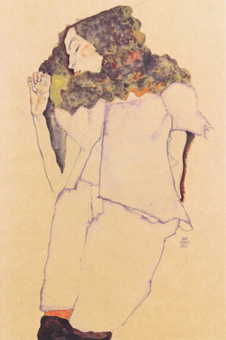 Sleeping Girl Print, 1911