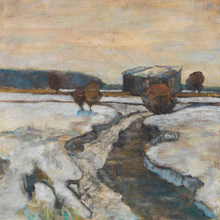 Winter Moor Landscape Print, 1908-1910