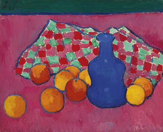 Blue Vase with Oranges Print, 1908
