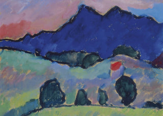 Blue Mountain Print, 1910