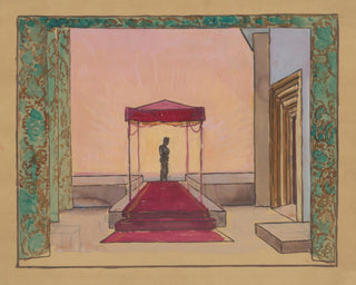 Amphitryon 38 Stage Design Print, 1929