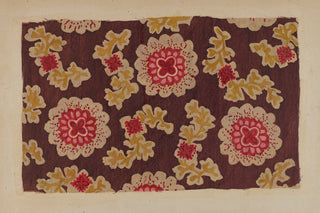 Blocked Printed Handkerchief Print, Index of American Design