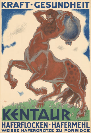 Burkhard Mangold Swiss Advertisement Poster I, 1920