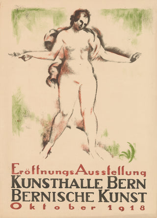 Emil Cardinaux Swiss Exhibition Poster II, 1918