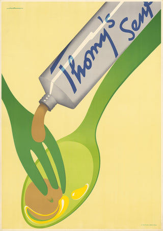 Emil Alfred Neukomm Swiss Advertisment Poster, 1947
