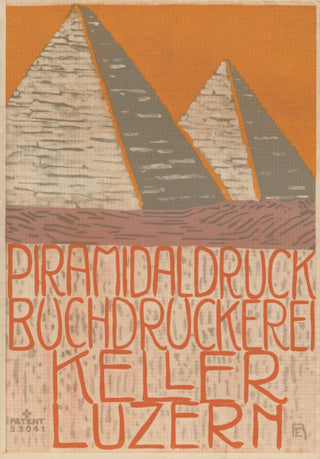 Eduard Renggli Swiss Advertisment Poster, 1915