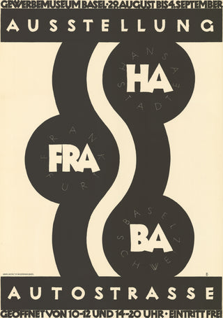 Robert Stöcklin Swiss Exhibition Poster II, 1930
