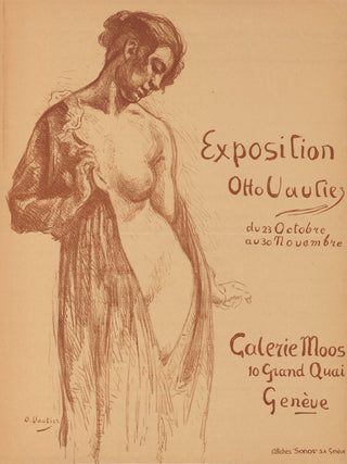Otto Vautier Swiss Exhibition Poster, 1919