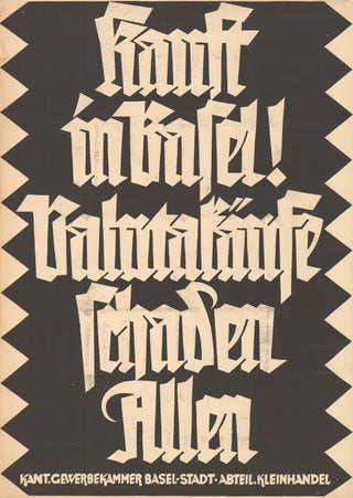 Robert Stöcklin Swiss Advertisment Poster I, 1930