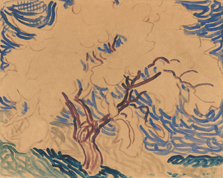 Tree Study Print, 1907