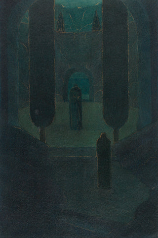Dark Garden Print, 1911-1923