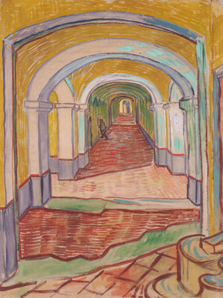 Corridor in the Asylum Print, 1889