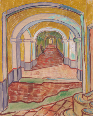 Corridor in the Asylum Print, 1889