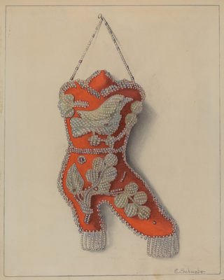 Pincushion Print, Index of American Design
