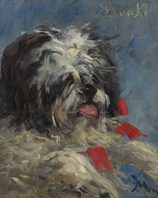 The Dog 'Donki' Print, 1876