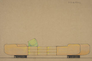 Elevation of a Daybed Print, 1932