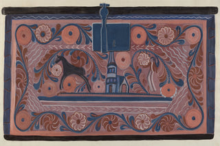 Painted Chest IV Print, Index of American Design