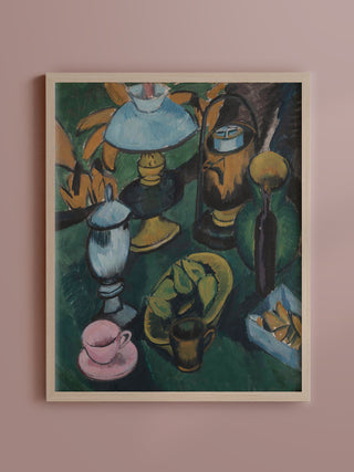 Still Life with Lamp Print, 1912