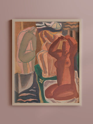 Bathing Women Print, 1929