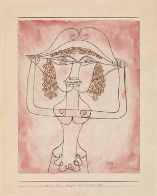 Singer of the Comic Opera Print, 1923