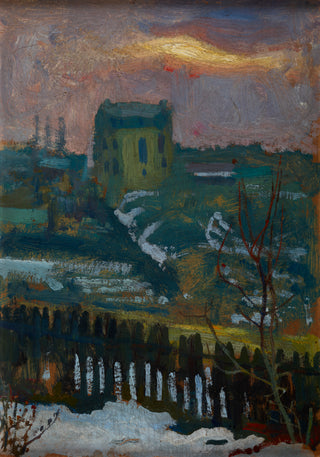 House in Winter Print, 1901