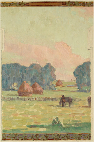 Fresnes Town Hall Mural Prints Collection II (Set of 2), 1905
