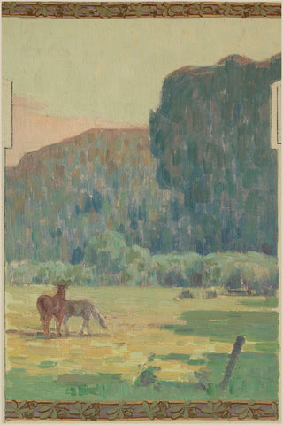 Fresnes Town Hall Mural Prints Collection II (Set of 2), 1905