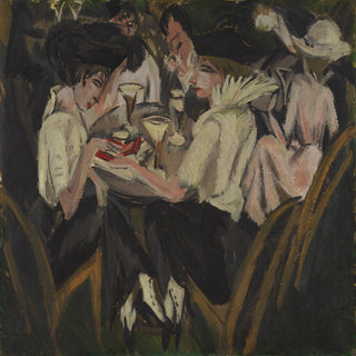 Im Cafégarten Print, 1914