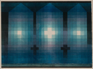 Tomb in Three Parts Print, 1923