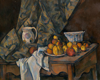 Still Life with Apples & Peaches Print, 1900