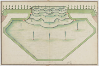 The Castles of Saint-Germain-en-Laye Architectural Plans Prints Collection (Set of 8), 1750