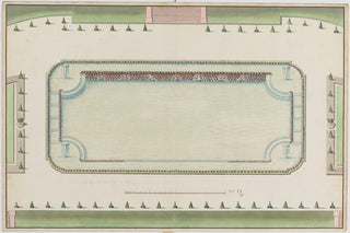 The Castles of Saint-Germain-en-Laye Architectural Plans Prints Collection (Set of 8), 1750