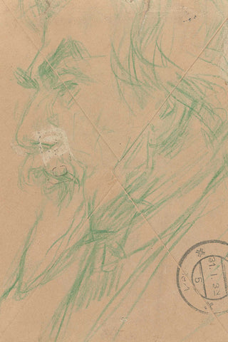 Portrait of Painter Jan Toorop Print, 1874-1925