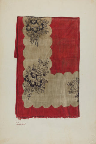 Printed Textile Print, Index of American Design